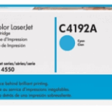 HP C4192A Cyan Ink Toner Cartridge